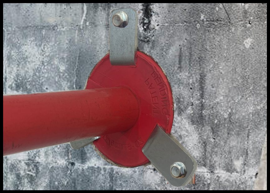 אטם STR מותקן בקיר